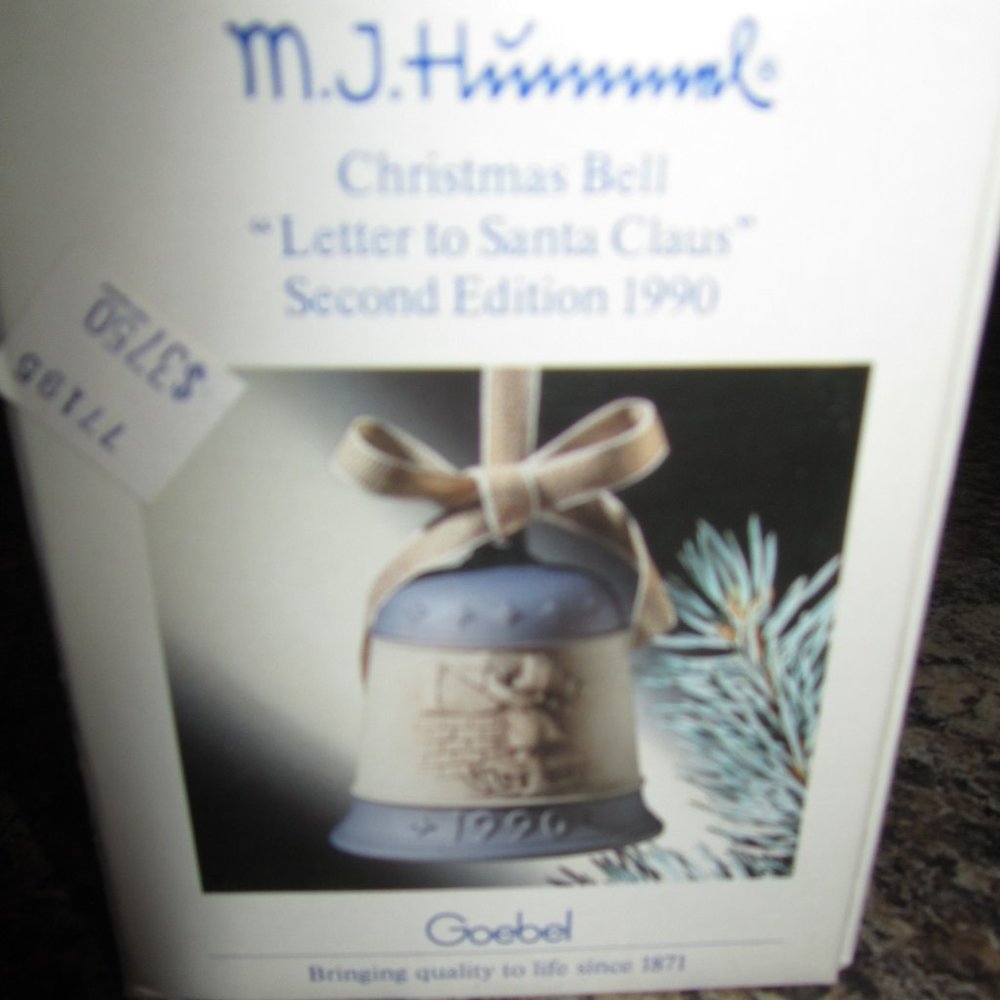 M.J. Hummel "Letter To Santa Claus" 2nd Edition 1990 NIB